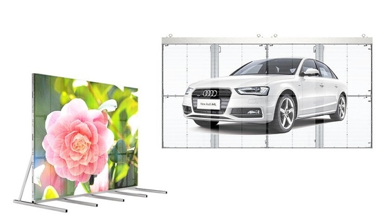 IC 2038 Transparent Glass LED Screen Shop Window 8 Scan P3.9mm