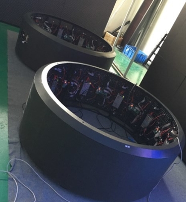 P4 RGB IP43 Flexible LED Module Full Color 700cd/ M2 Anti Distortion