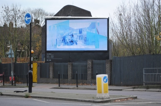 P4mm Outdoor Led Video Walls IP65 Advertising Screen Display 62500 Dots/ M2 CCC