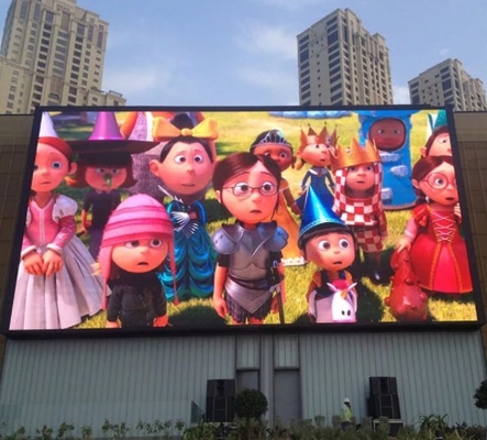 Iron Cabinet P4.81 P6.667 Outdoor Led Video Walls SMD Panel 37.8×37.8in