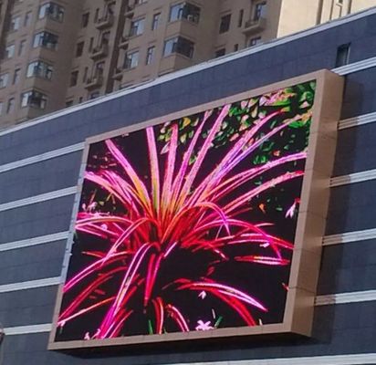 LONGDA Outdoor LED Video Walls Fixed Panel Signs ODM CRT Synchronization