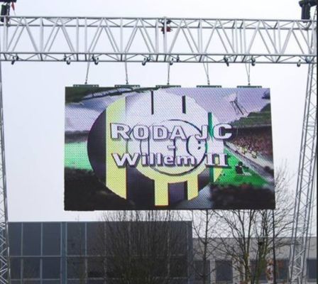 High Lightness Outdoor LED Video Walls 1R1G1B Advertising Board P5mm