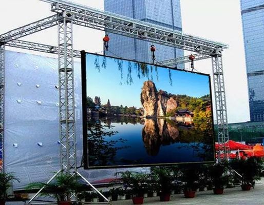P3.91 Outdoor LED Video Walls Waterproof IP65 Led Screen Module 
