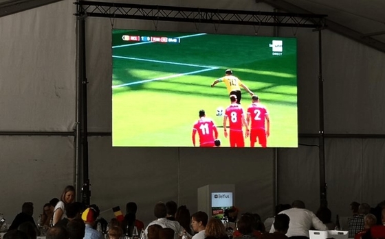 MBI5124 Conference Room Portable LED Screen Rental Video Wall 50m View 65536deg