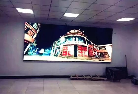Advertising P3.076 Indoor Full Color LED Display Die Casting Aluminum