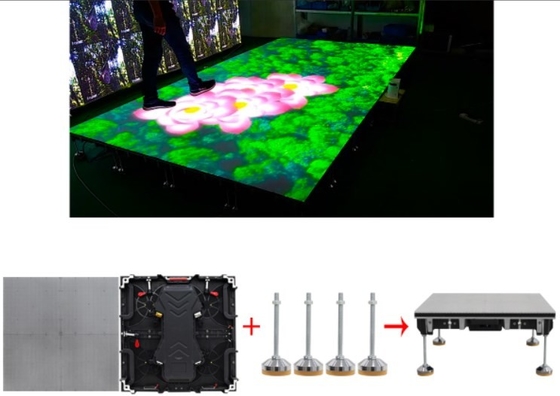 IP65 LED Dance Floor Wedding Panels P3.91 Wedding Dance Floor For Event Party