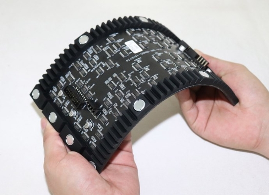 240X120mm Curved LED Display Screen SMD1515 Indoor P2 LED Flexible Module Panel