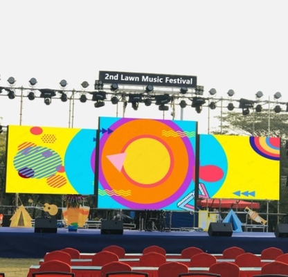 P3.91 Rental LED Display Outdoor Waterproof  IP65 Led Video Wall