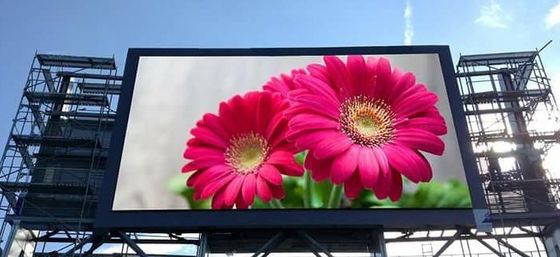 P4 1R1G1B Full Color Outdoor LED Video Walls IP65 Waterproof  Electronic
