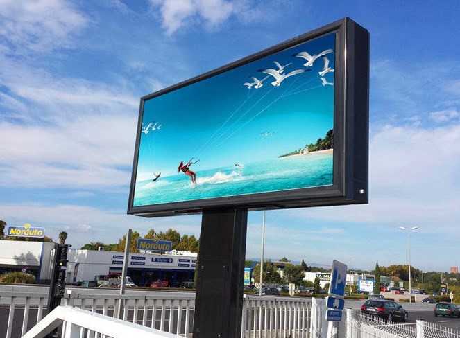 Led Sign Panel P6 Full Color Outdoor Led Video Walls LED Sign Panel Screen Commercial ...
