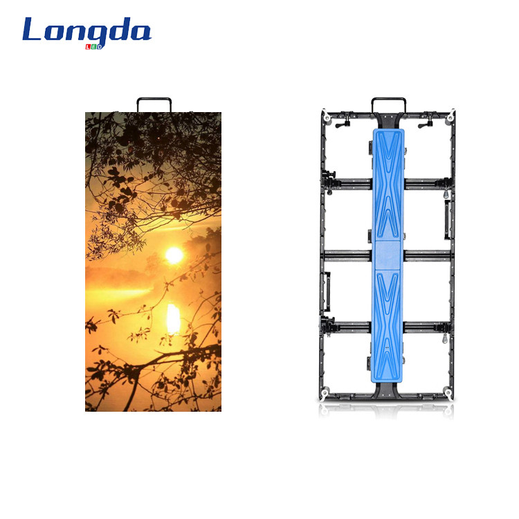 High Resolution Indoor Rental LED Display Screen 1200hz 1920hz 900cd / M2