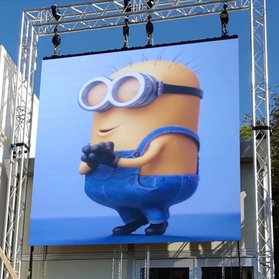 P4.81mm Outdoor Rental Led Display AC220V 50Hz 5000nits Big Screen Hire Events